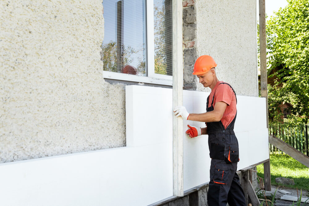 house insulation with plastic foam