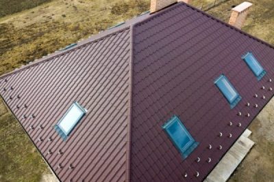 corrugated panel roof
